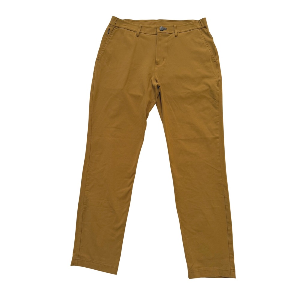 Public Rec Workday Pant Mens 32/30 Caramel Brown Excellent Stretch Chino